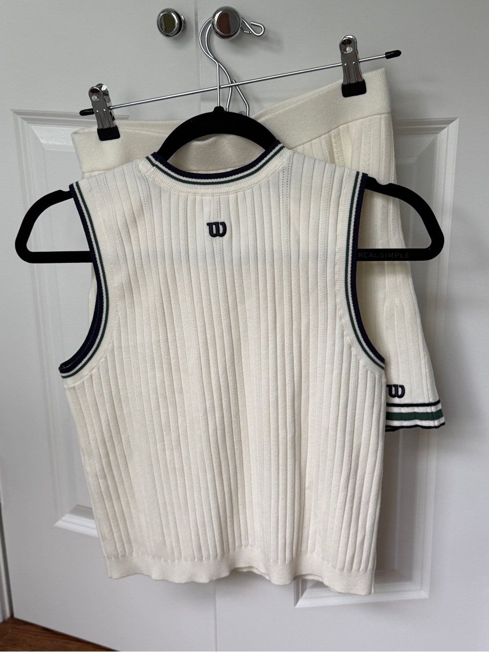 Wilson pointelle rib sweater and skirt - Picture 5 of 9
